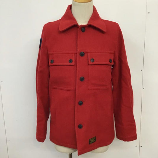 ダブルタップス W)TAPS ジャケット、上着 ジャケット、ブレザー 122LTDT JKM05 CPO JKT 2 無地 赤 / レッド /  メンズ USED 古着 中古 10071581