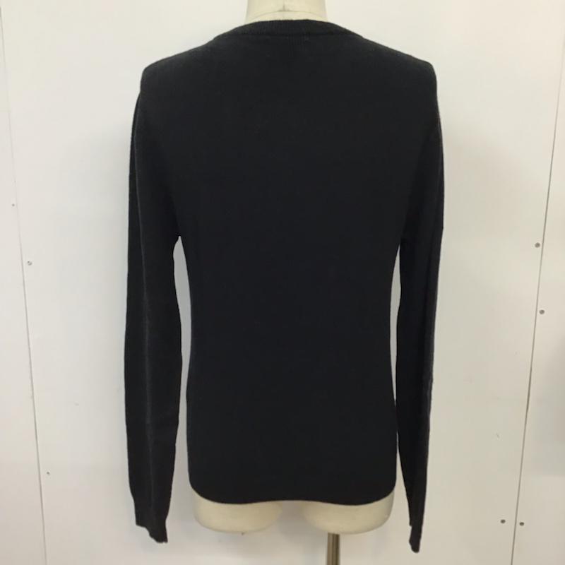 サタデーズ ニューヨークシティ Saturdays NYC ニット、セーター 長袖 Everyday Classic Sweater AA0013EV01 S 無地 黒 / ブラック /  メンズ USED 古着 中古 10071623