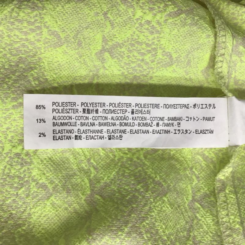 ザラ ZARA TRAFALUC スカート ミニスカート 8342 046 301 L 総柄 黄緑 / イエローグリーン /  レディース USED 古着 中古 10071667