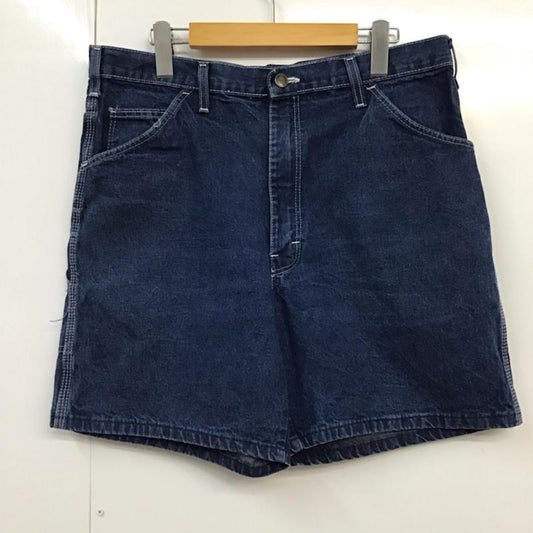 ディッキーズ Dickies パンツ ショートパンツ デニム ハーフパンツ 36 ロゴ、文字 紺 / ネイビー /  メンズ USED 古着 中古 10071688