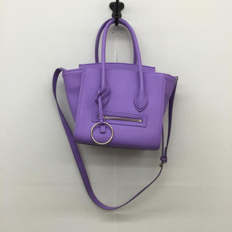 フレイ アイディー FRAY I.D ハンドバッグ ハンドバッグ 2way FREE 紫 / パープル /  レディース USED 古着 中古 10071720