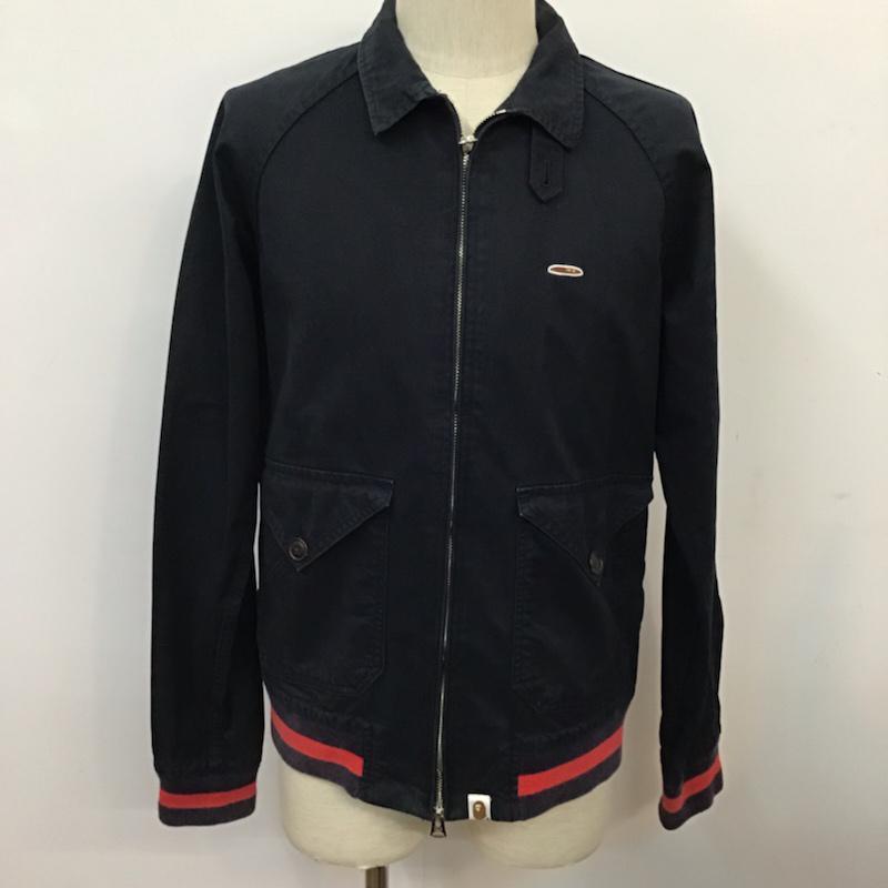 アベイシングエイプ A BATHING APE ジャケット、上着 ジャケット、ブレザー 1860-140-008 M ワンポイント 紺 / ネイビー / X 赤 / レッド /  メンズ USED 古着 中古 10071759