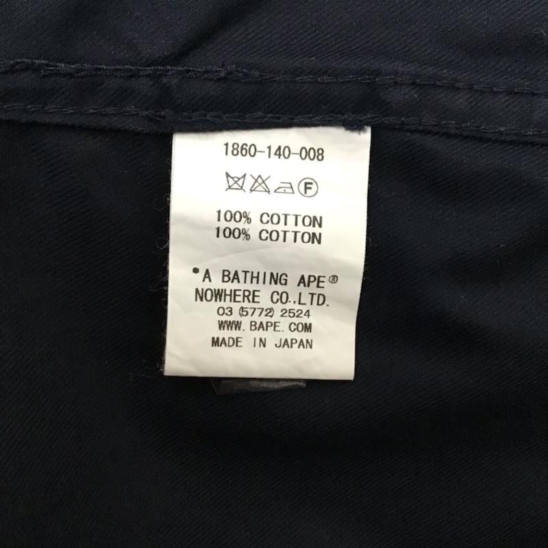 アベイシングエイプ A BATHING APE ジャケット、上着 ジャケット、ブレザー 1860-140-008 M ワンポイント 紺 / ネイビー / X 赤 / レッド /  メンズ USED 古着 中古 10071759