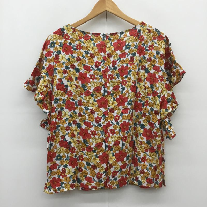 グローバルワーク GLOBAL WORK カットソー 半袖 L 花柄 マルチカラー / マルチカラー /  レディース USED 古着 中古 10071852