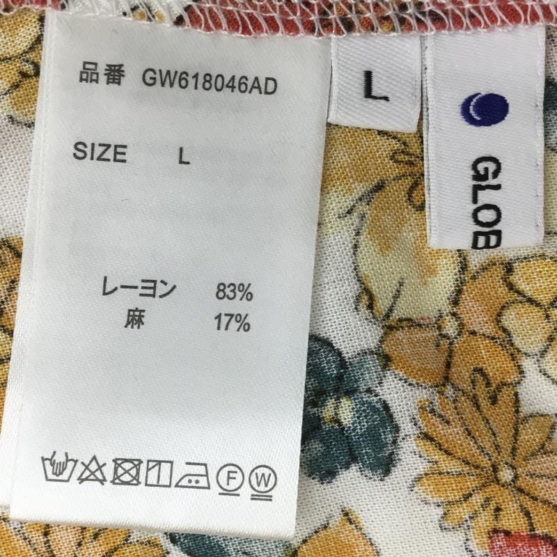 グローバルワーク GLOBAL WORK カットソー 半袖 L 花柄 マルチカラー / マルチカラー /  レディース USED 古着 中古 10071852