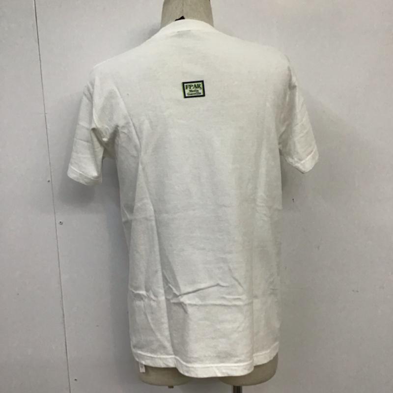 フォーピーエーアールメディアゲリラ FPARMEDIAGUERRILLA Tシャツ 半袖 クルーネック 2 プリント 白 / ホワイト /  メンズ USED 古着 中古 10071857