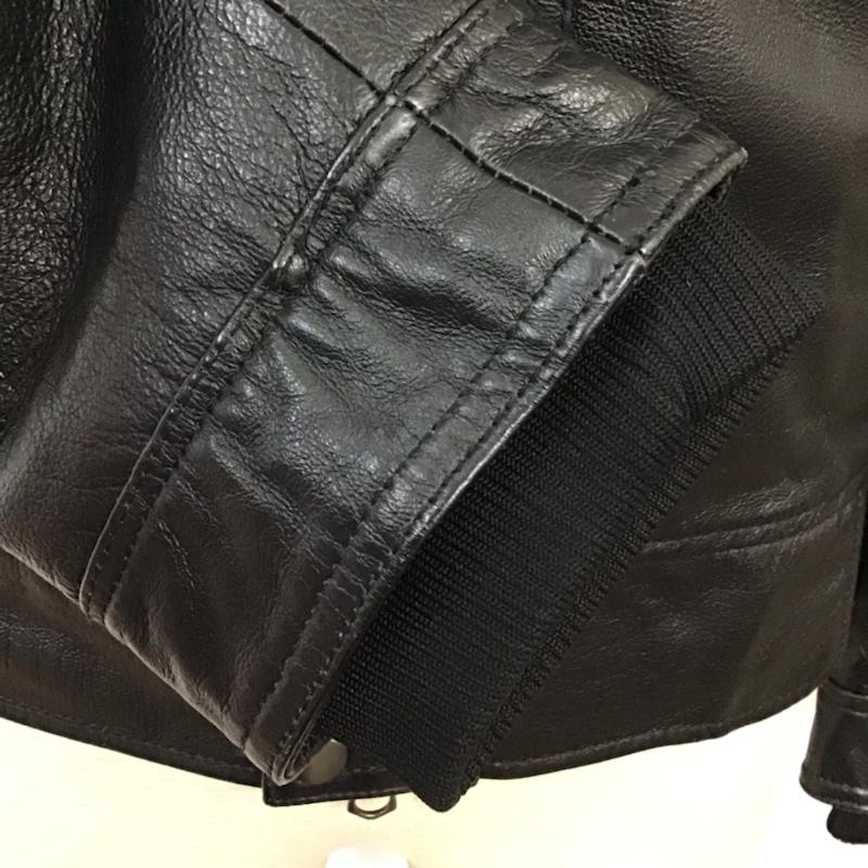 アーバンリサーチ URBAN RESEARCH ジャケット、上着 レザージャケット WMG1701715J ピッグスキン 豚革 38 無地 黒 / ブラック /  メンズ USED 古着 中古 10071886