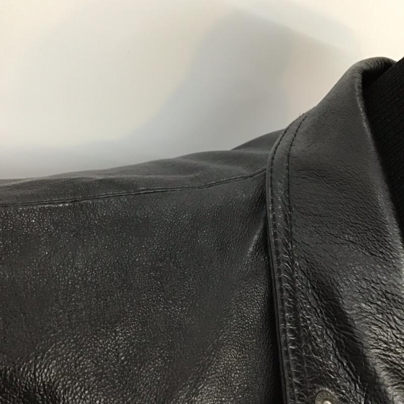 アーバンリサーチ URBAN RESEARCH ジャケット、上着 レザージャケット WMG1701715J ピッグスキン 豚革 38 無地 黒 / ブラック /  メンズ USED 古着 中古 10071886