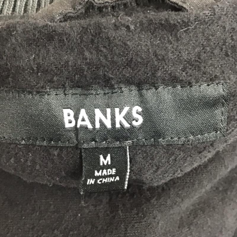 バンクス BANKS ジャケット、上着 ジャンパー、ブルゾン JT0018 MA-1 M 刺繍 黒 / ブラック /  メンズ USED 古着 中古 10071892