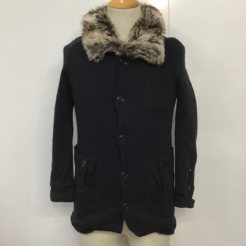 ディーゼル DIESEL ジャケット、上着 ジャケット、ブレザー 襟ファー ボア XXS 無地 黒 / ブラック /  メンズ USED 古着 中古 10071893