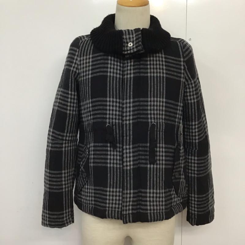 ディーゼル DIESEL ジャケット、上着 ジャンパー、ブルゾン XXS チェック 黒 / ブラック / X 灰 / グレー /  メンズ USED 古着 中古 10071896