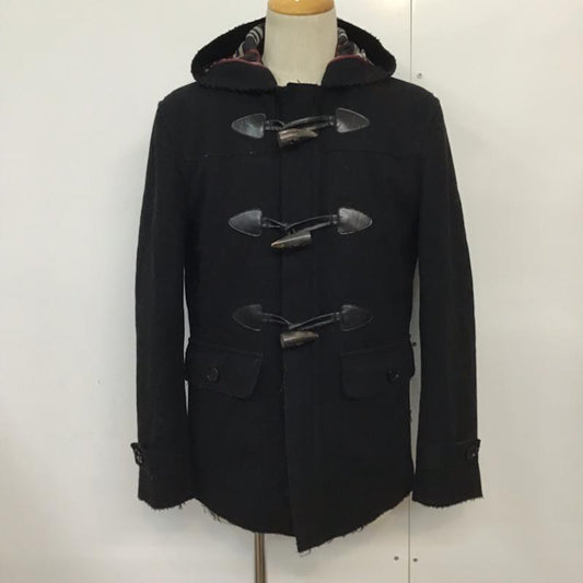 バーバリーブラックレーベル BURBERRY BLACK LABEL コート コート一般 BMP76-128-09 ダッフル L ワンポイント 黒 / ブラック /  メンズ USED 古着 中古 10071897