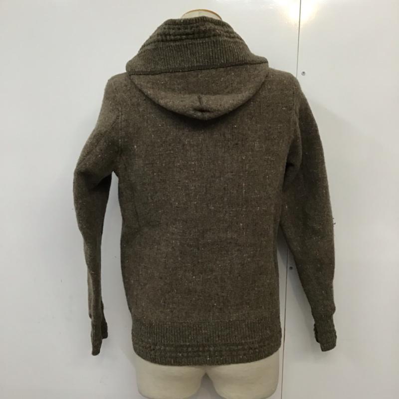 レミ レリーフ REMI RELIEF ジャケット、上着 ジャケット、ブレザー ウール ジップアップ S 無地 茶 / ブラウン /  メンズ USED 古着 中古 10071903