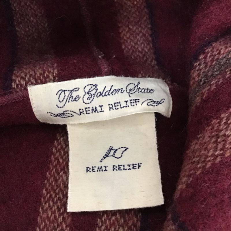 レミ レリーフ REMI RELIEF ジャケット、上着 ジャケット、ブレザー ウール ジップアップ S 無地 茶 / ブラウン /  メンズ USED 古着 中古 10071903