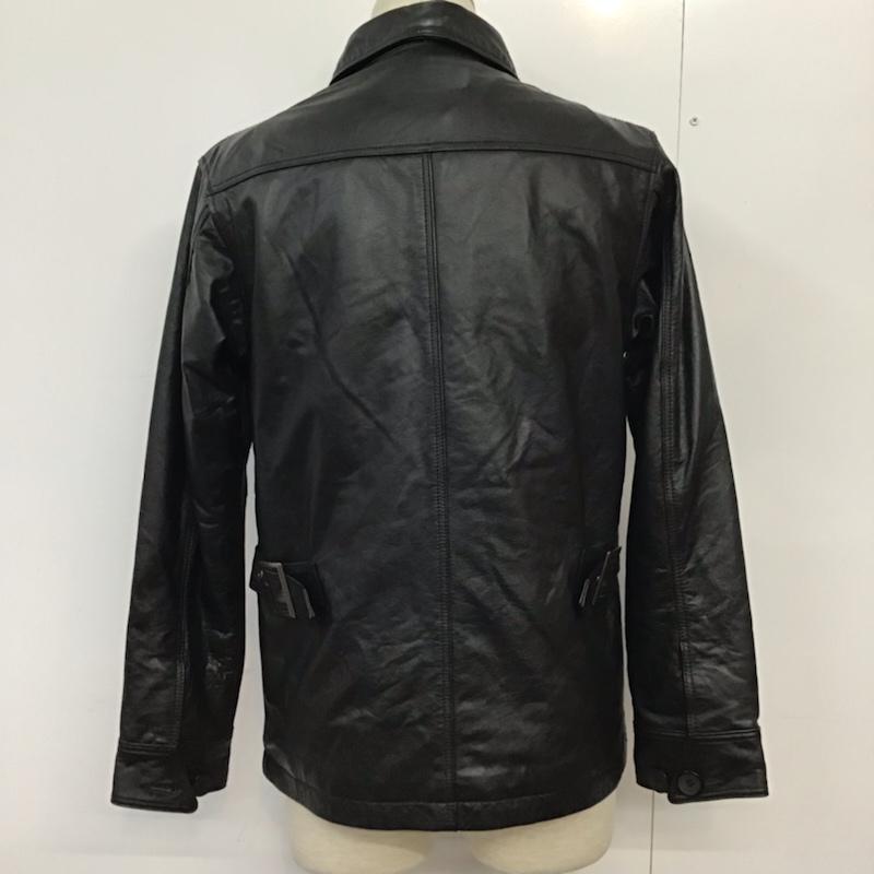 サブサエティ Subciety ジャケット、上着 レザージャケット NINE RULAZ LINE 牛革 S 無地 黒 / ブラック /  メンズ USED 古着 中古 10071906