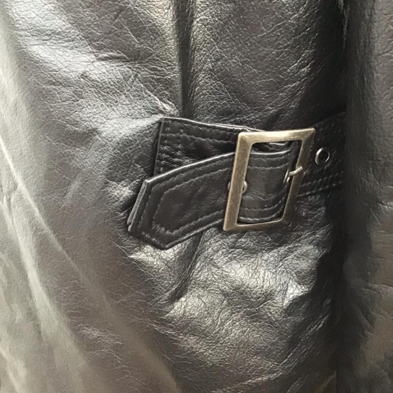 サブサエティ Subciety ジャケット、上着 レザージャケット NINE RULAZ LINE 牛革 S 無地 黒 / ブラック /  メンズ USED 古着 中古 10071906