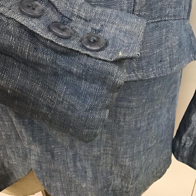 アーバンリサーチ URBAN RESEARCH ジャケット、上着 ジャケット、ブレザー WH65-17Y001 リネンジャケット 40 無地 水色 / ライトブルー /  メンズ USED 古着 中古 10072082