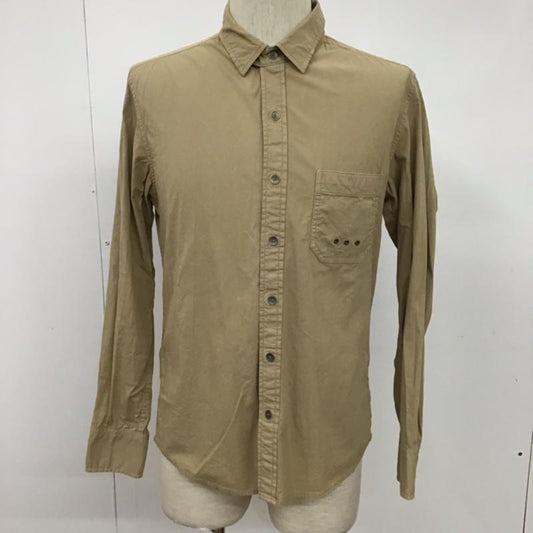 エンタブラチュアアンドオーダー Enterblature and orders シャツ、ブラウス 長袖 M 無地 ベージュ / ベージュ /  メンズ USED 古着 中古 10072123