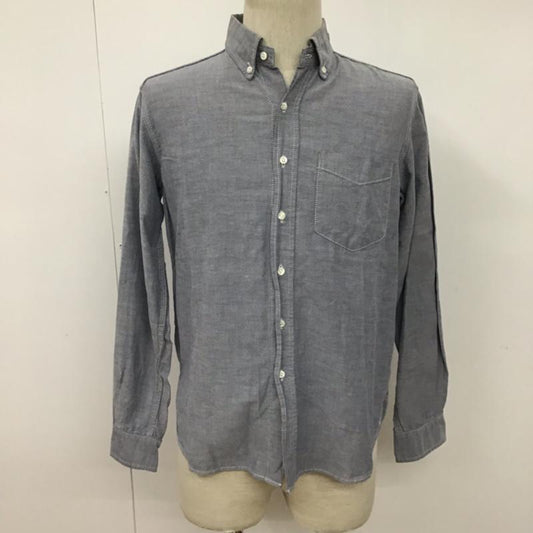 スタンダード カリフォルニア STANDARD CALIFORNIA シャツ、ブラウス 長袖 ボタンダウン 無地 灰 / グレー /  メンズ USED 古着 中古 10072127