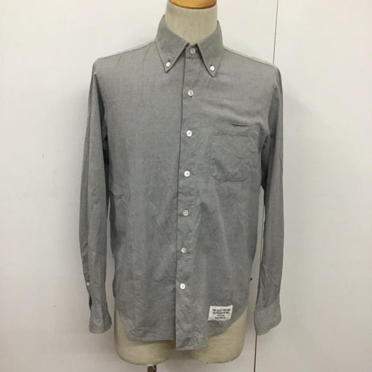 ギルティーパーティーズ GUILTYPARTIES シャツ、ブラウス 長袖 12AW-OX-06 WACKO MARIA ボタンダウン S 刺繍 灰 / グレー /  メンズ USED 古着 中古 10072132