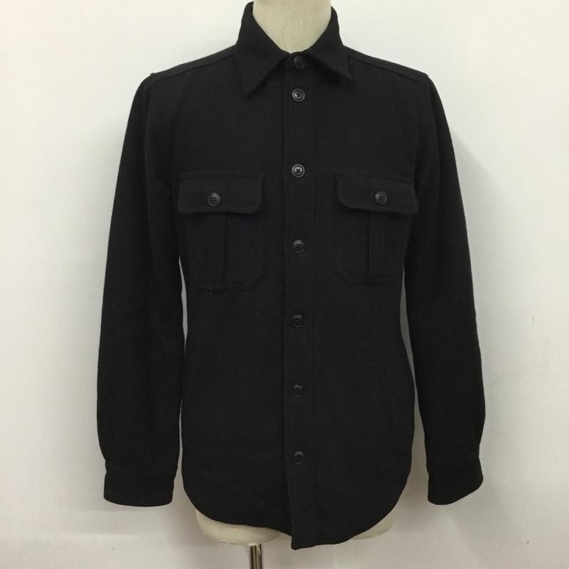 サタデーズサーフニューヨークシティー SATURDAYS SURF NYC ジャケット、上着 ジャケット、ブレザー BBL-6402-B CPOジャケット S 無地 黒 / ブラック /  メンズ USED 古着 中古 10072166