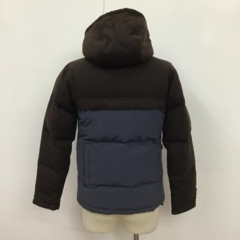 ジャーナルスタンダード レリューム JOURNAL STANDARD relume ジャケット、上着 ダウンジャケット 12-011-464-7030-3-0 フェザー 2トーン バイカラー S 無地 ダークブラウン / ダークブラウン / X 紺 / ネイビー /  メンズ USED 古着 中古 10072171
