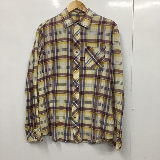 ディーゼル DIESEL シャツ、ブラウス 長袖 コットン S チェック マルチカラー / マルチカラー /  メンズ USED 古着 中古 10072202