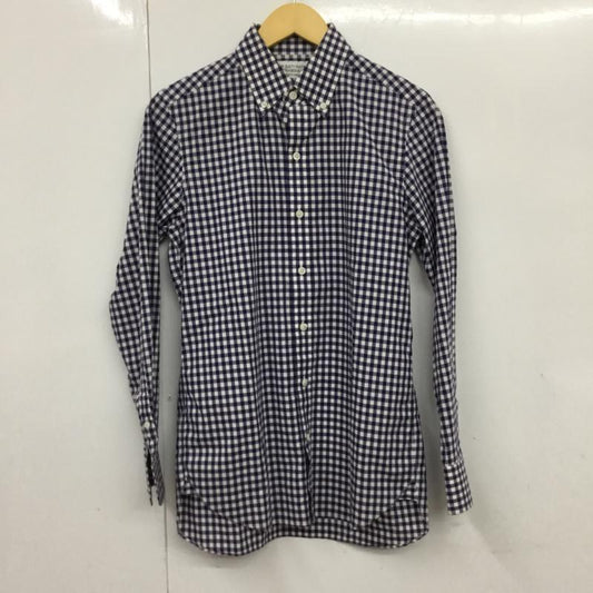 ギルティーパーティーズ GUILTYPARTIES シャツ、ブラウス 長袖 WACKO MARIA 14SS-TM-09 ボタンダウン S チェック 白 / ホワイト / X 紺 / ネイビー /  メンズ USED 古着 中古 10072229
