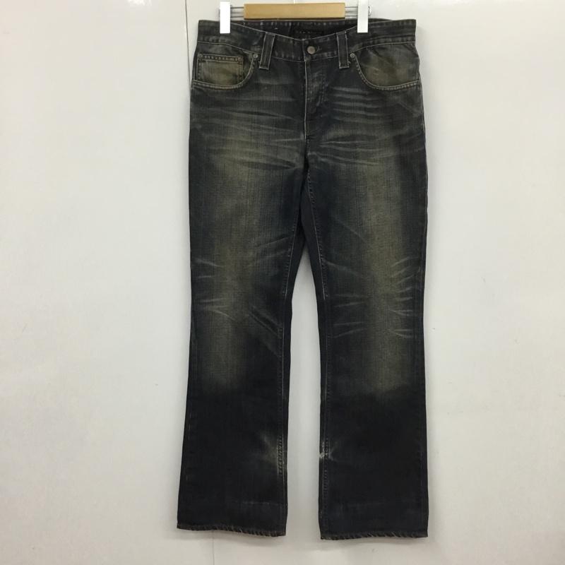 ヌーディージーンズ Nudie Jeans パンツ デニム、ジーンズ NJ1615 BOOTCUT OLA RICH BLUE W34 34インチ ロゴ、文字 紺 / ネイビー /  メンズ USED 古着 中古 10072240