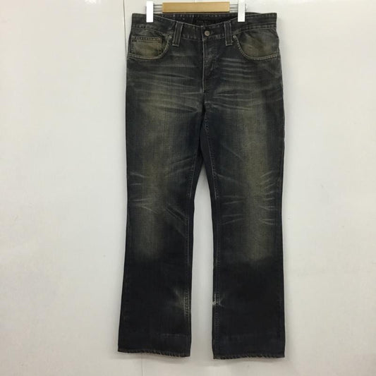ヌーディージーンズ Nudie Jeans パンツ デニム、ジーンズ NJ1615 BOOTCUT OLA RICH BLUE W34 34インチ ロゴ、文字 紺 / ネイビー /  メンズ USED 古着 中古 10072240