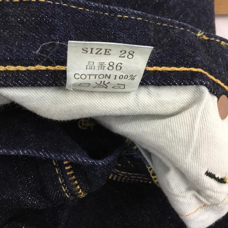 フラットヘッド The Flat Head パンツ デニム、ジーンズ Baldur 28インチ 無地 インディゴ / インディゴ /  レディース USED 古着 中古 10072246