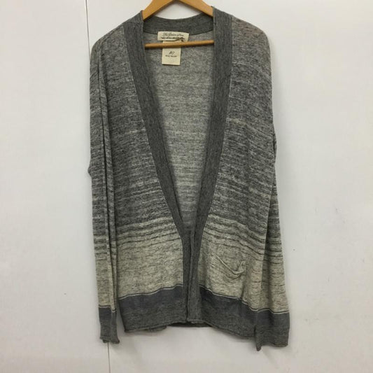 レミ レリーフ REMI RELIEF カーディガン 長袖 M 無地 灰 / グレー /  メンズ USED 古着 中古 10072298