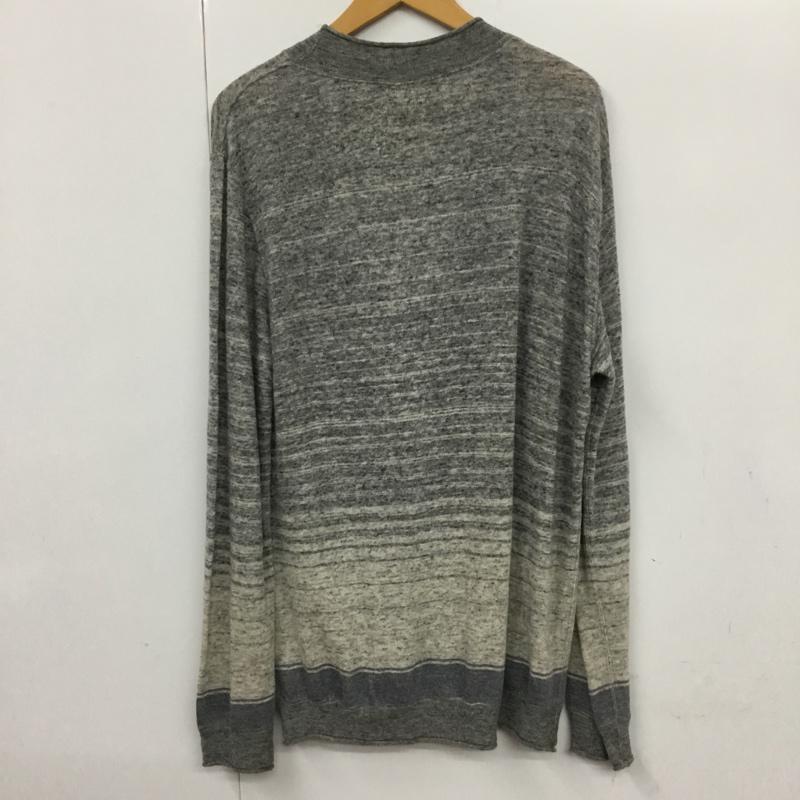 レミ レリーフ REMI RELIEF カーディガン 長袖 M 無地 灰 / グレー /  メンズ USED 古着 中古 10072298