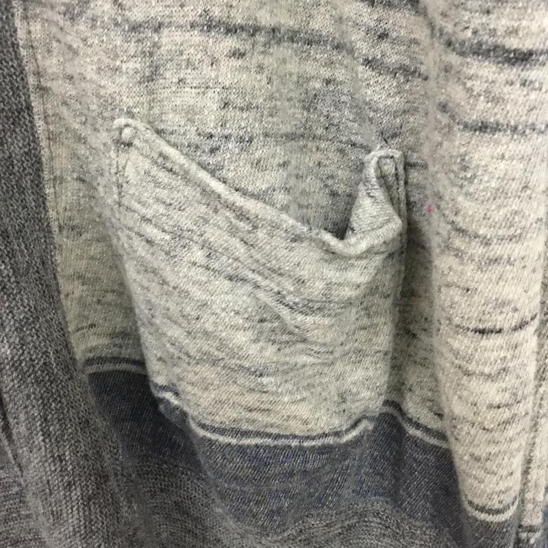レミ レリーフ REMI RELIEF カーディガン 長袖 M 無地 灰 / グレー /  メンズ USED 古着 中古 10072298