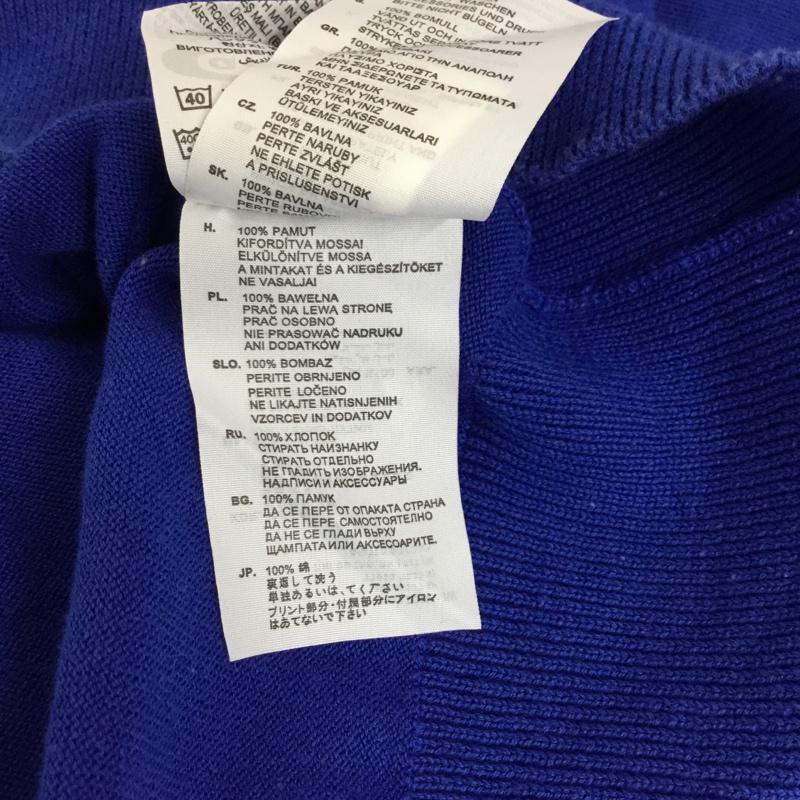ジースターロゥ G-STAR RAW カーディガン 長袖 L 無地 青 / ブルー /  メンズ USED 古着 中古 10072299