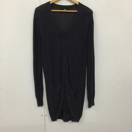 ハレ HARE カーディガン 長袖 S 無地 紺 / ネイビー /  メンズ USED 古着 中古 10072309