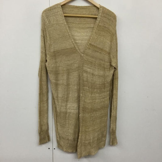 ブルーナボイン BRU NA BOINNE カーディガン 長袖  ベージュ / ベージュ /  メンズ USED 古着 中古 10072310