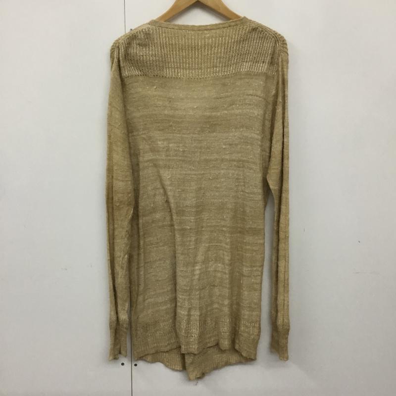ブルーナボイン BRU NA BOINNE カーディガン 長袖  ベージュ / ベージュ /  メンズ USED 古着 中古 10072310
