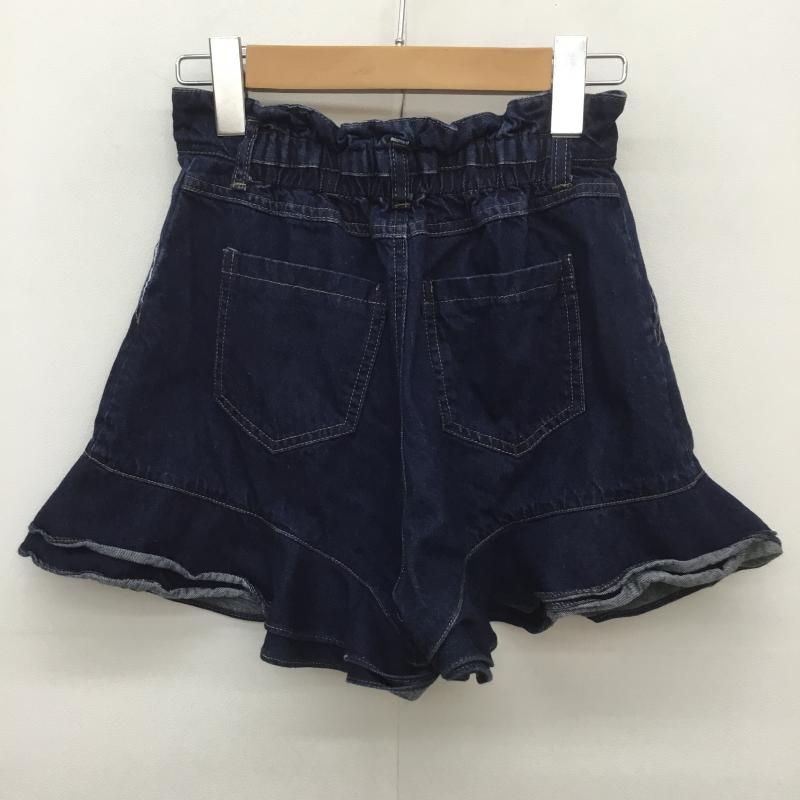 ダズリン dazzlin パンツ ショートパンツ M 無地 インディゴ / インディゴ /  レディース USED 古着 中古 10072333