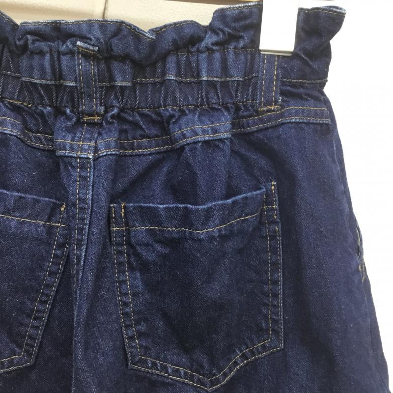 ダズリン dazzlin パンツ ショートパンツ M 無地 インディゴ / インディゴ /  レディース USED 古着 中古 10072333