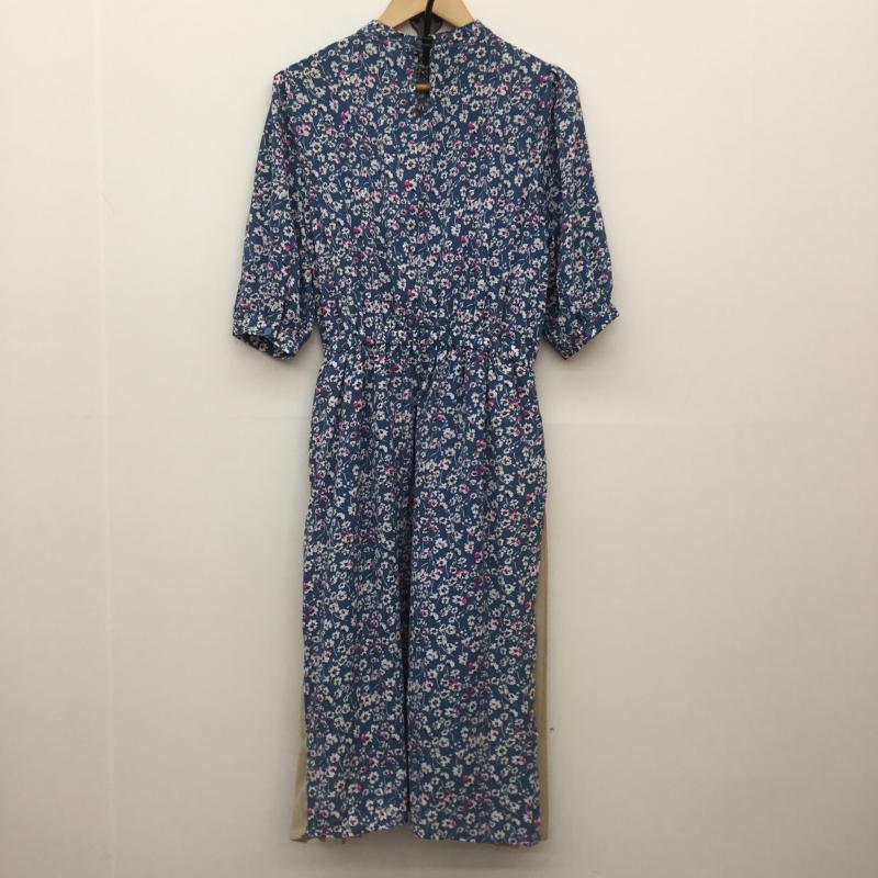 レイカズン Ray Cassin ワンピース ロングスカート FREE 花柄 青 / ブルー /  レディース USED 古着 中古 10072335