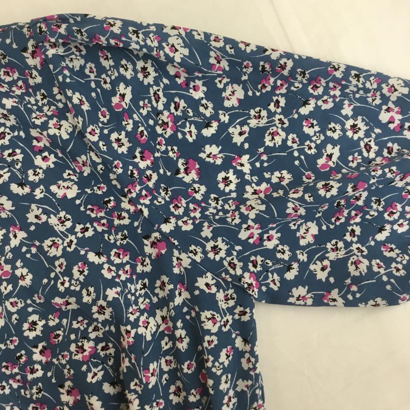 レイカズン Ray Cassin ワンピース ロングスカート FREE 花柄 青 / ブルー /  レディース USED 古着 中古 10072335