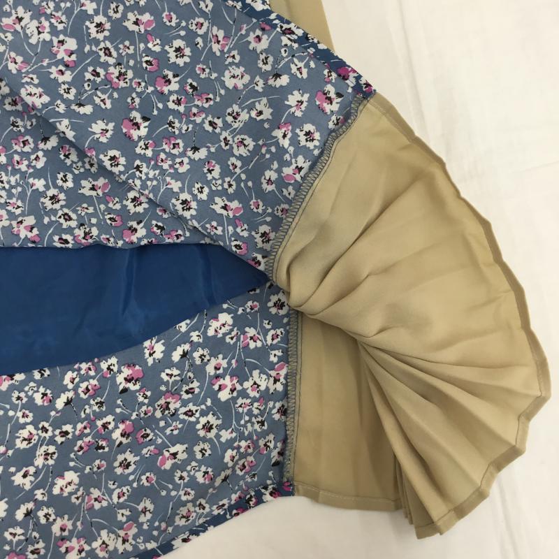 レイカズン Ray Cassin ワンピース ロングスカート FREE 花柄 青 / ブルー /  レディース USED 古着 中古 10072335
