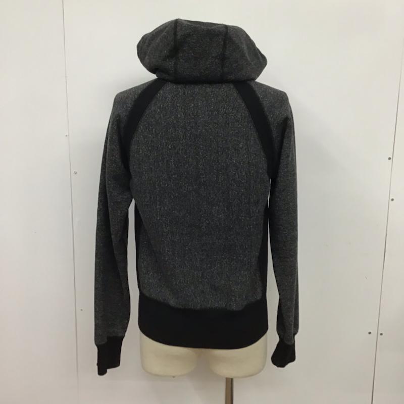 エンジニアードガーメンツ Engineered Garments パーカー 長袖 裏起毛 ジップアップ XS 無地 黒 / ブラック / X 白 / ホワイト /  メンズ USED 古着 中古 10072370