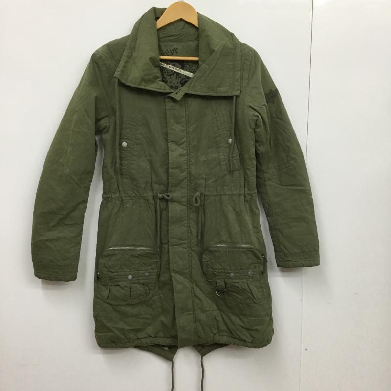 ディーゼル DIESEL ジャケット、上着 ジャケット、ブレザー ミリタリー XS ワンポイント カーキ / カーキ /  メンズ USED 古着 中古 10072383