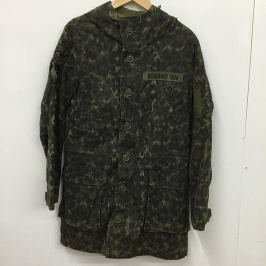 ヒステリックグラマー HYSTERIC GLAMOUR ジャケット、上着 ジャケット、ブレザー 0113AC03 ワッペン付モッズコート ミリタリー FREE  黒 / ブラック / X カーキ / カーキ /  レディース USED 古着 中古 10072400