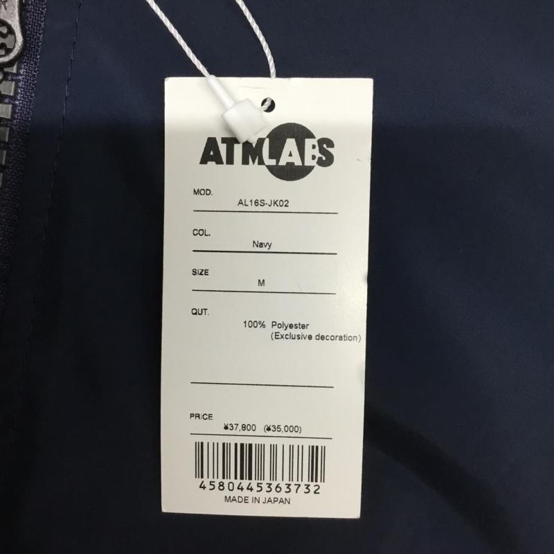 アトモスラボ ATMOS LAB ジャケット、上着 フライトジャケット AL16S-JK02 M 無地 紺 / ネイビー /  メンズ USED 古着 中古 10072404