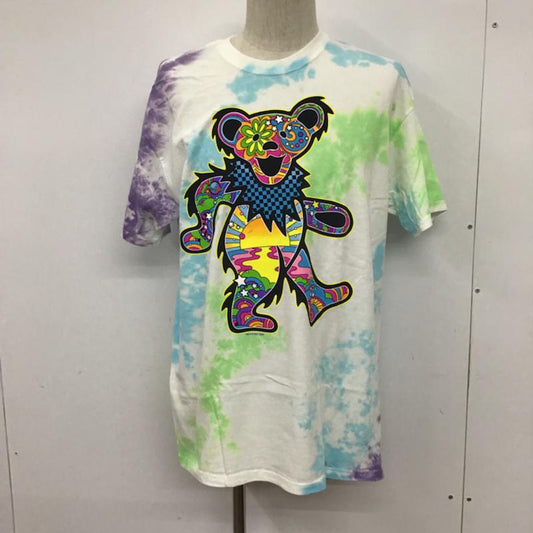 リキッドブルー LIQUID BLUE Tシャツ 半袖 GRATEFUL DEAD タイダイ L キャラクター マルチカラー / マルチカラー /  メンズ USED 古着 中古 10072450