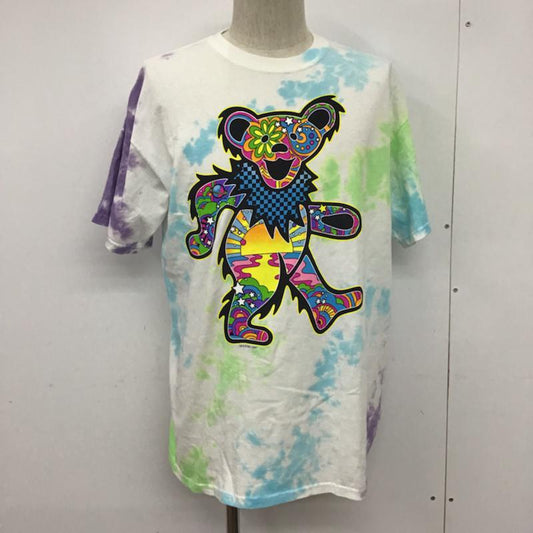 リキッドブルー LIQUID BLUE Tシャツ 半袖 GRATEFUL DEAD タイダイ L キャラクター マルチカラー / マルチカラー /  メンズ USED 古着 中古 10072456