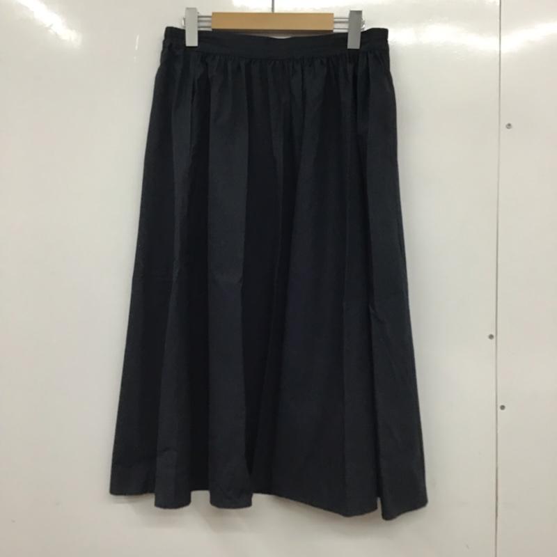 ケービーエフ KBF スカート ロングスカート KOS151-85115T タック FREE 無地 紺 / ネイビー /  レディース USED 古着 中古 10072483